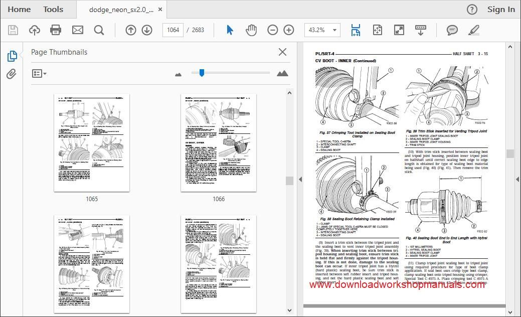 Dodge Neon Repair Manual Download